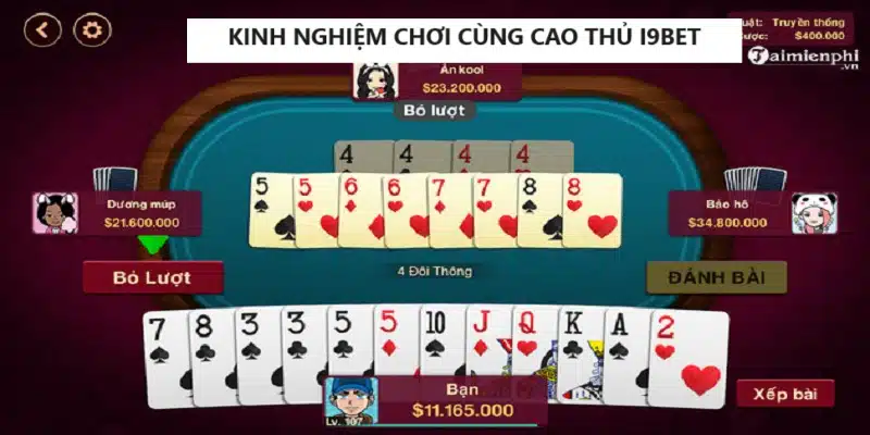 Sử dụng 5 bí kíp từ nhà cái để chơi Tiến lên miền Nam hiệu quả